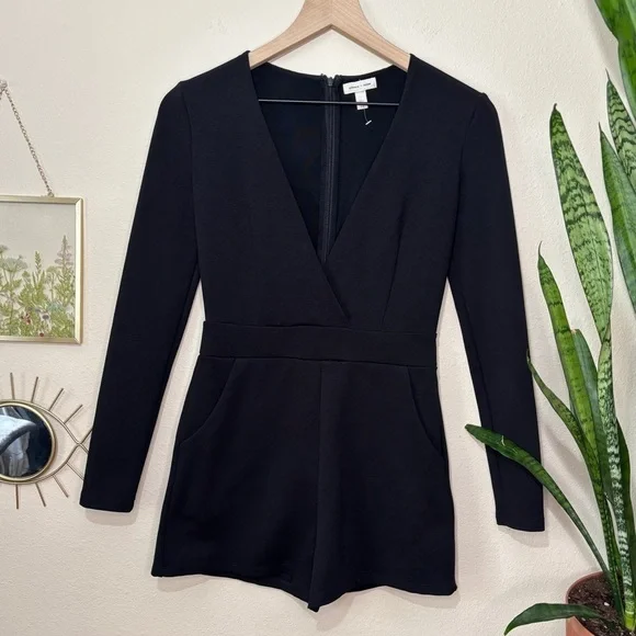 Urban Outfitters | Silence + Noise Deep V Romper - Picture 3 of 16